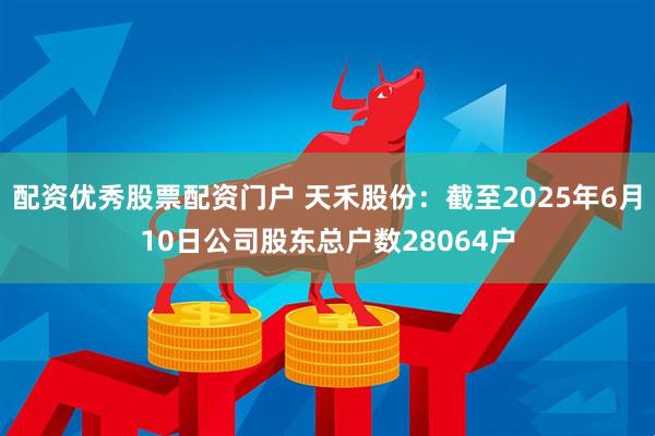配资优秀股票配资门户 天禾股份：截至2025年6月10日公司股东总户数28064户