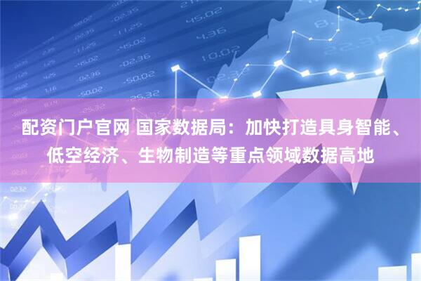 配资门户官网 国家数据局：加快打造具身智能、低空经济、生物制造等重点领域数据高地
